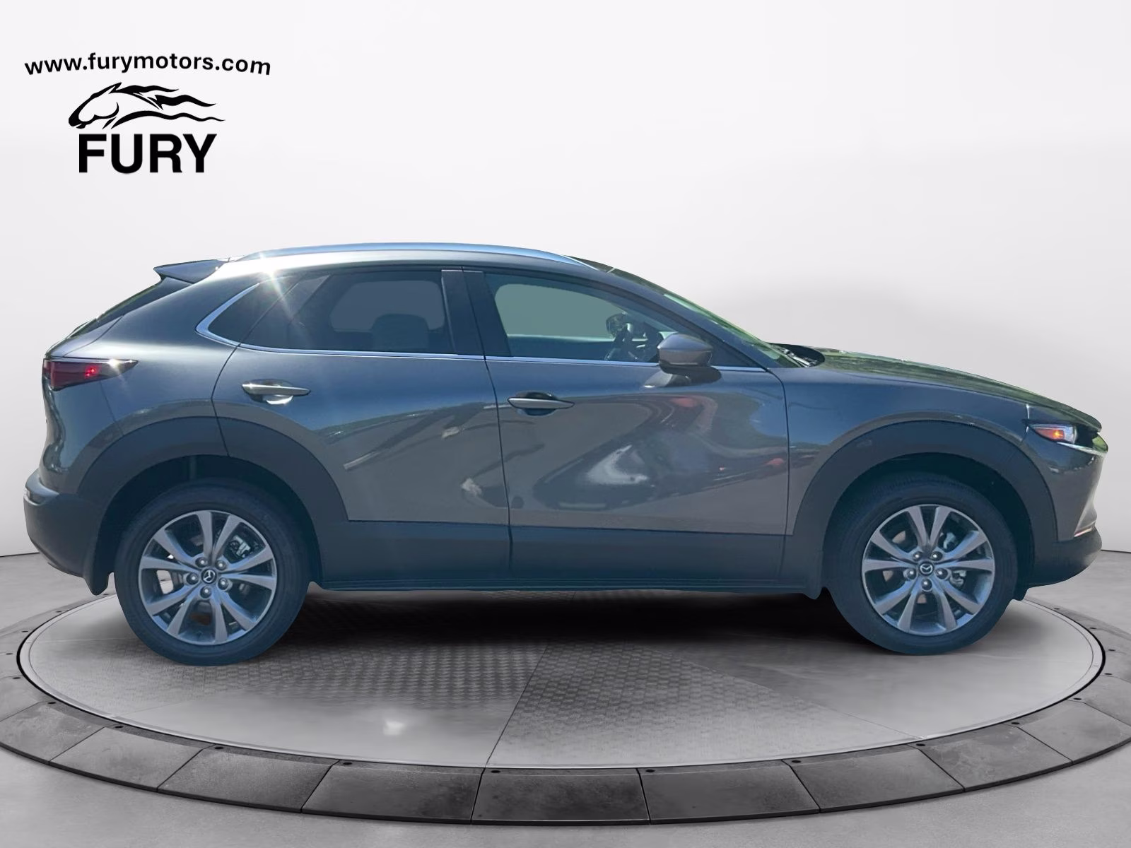 2025 Machine Gray Metallic Mazda CX-30 2.5 S Preferred Package AWD SUV