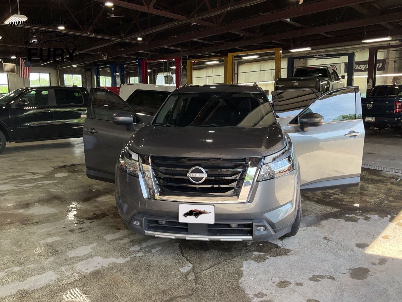 2022 Gray Nissan Pathfinder SV 4X4 SUV