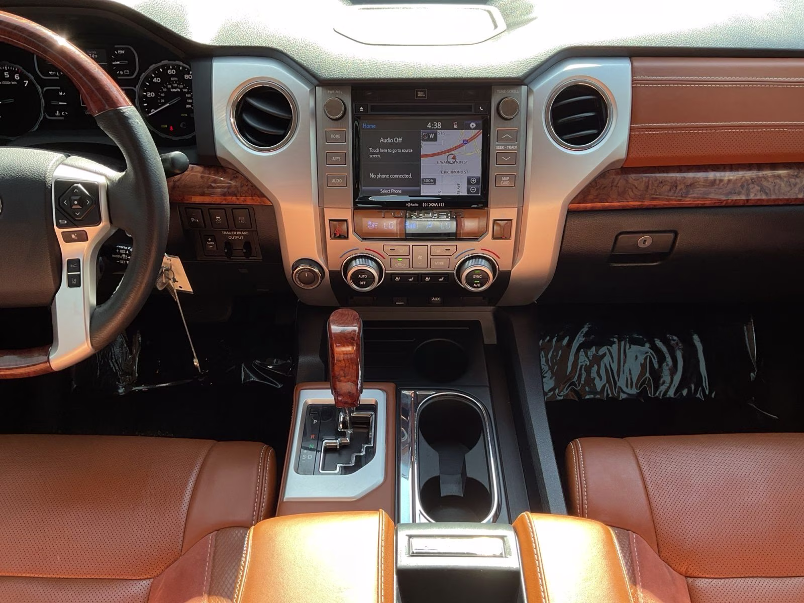 2018 Black Toyota Tundra Platinum 4X4 Truck