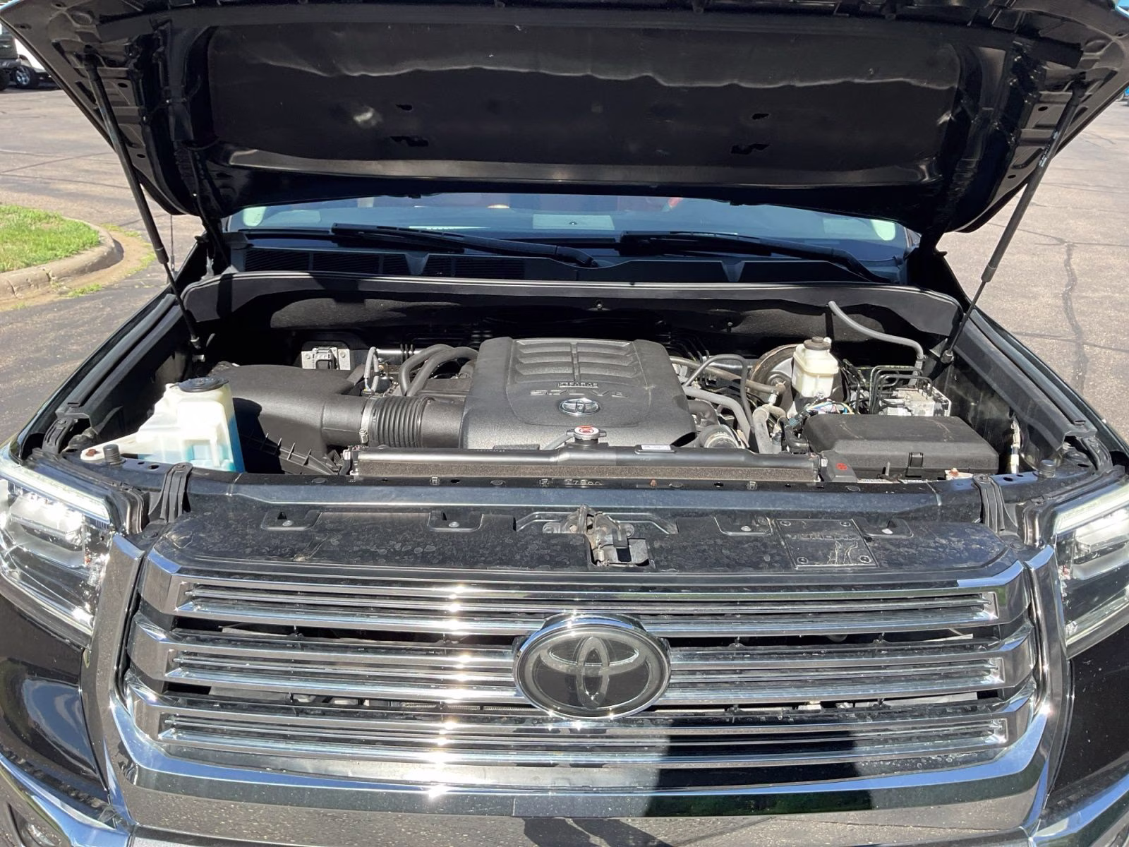 2018 Black Toyota Tundra Platinum 4X4 Truck