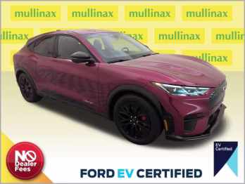2025 Molten Magenta Metallic Tinted Clearcoat Ford Mustang Mach-E Premium RWD SUV