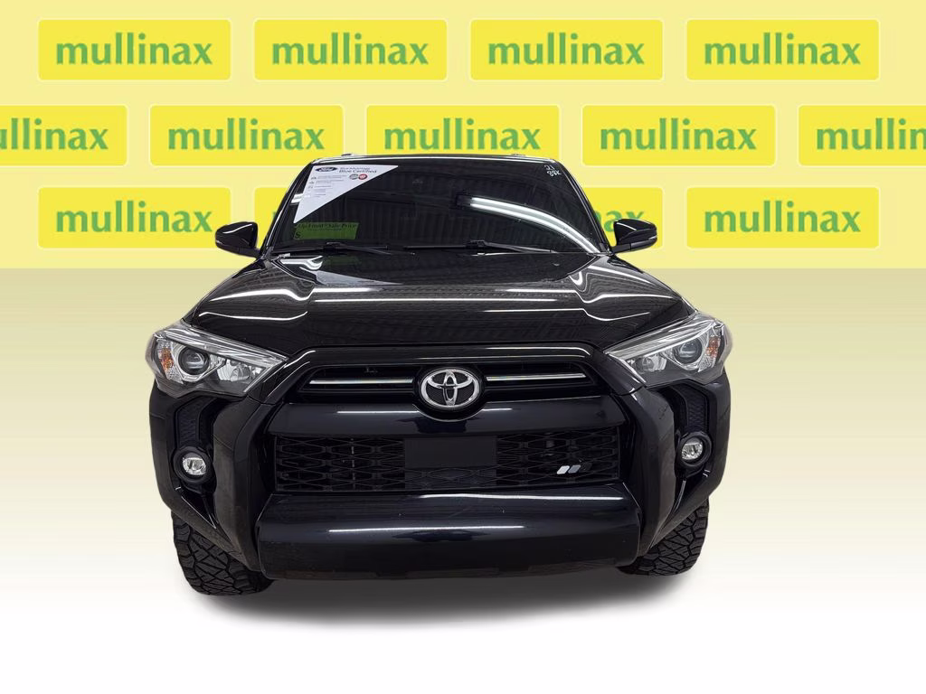 2021 Midnight Black Metallic Toyota 4Runner SR5 Premium 4X4 SUV