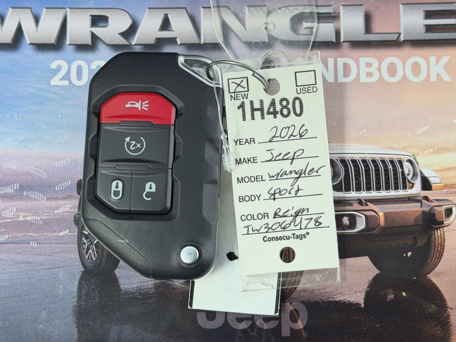 2026 Reign Jeep Wrangler Sport S 4X4 SUV