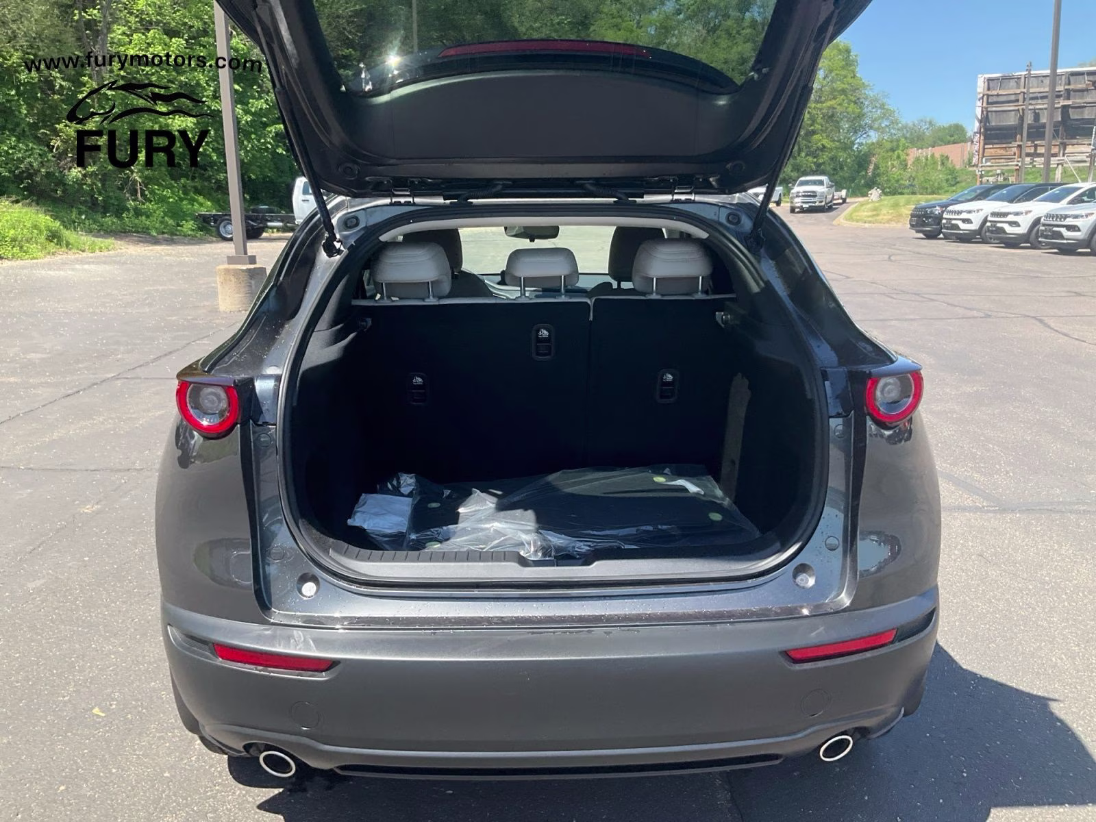 2025 Machine Gray Metallic Mazda CX-30 2.5 S Preferred Package AWD SUV