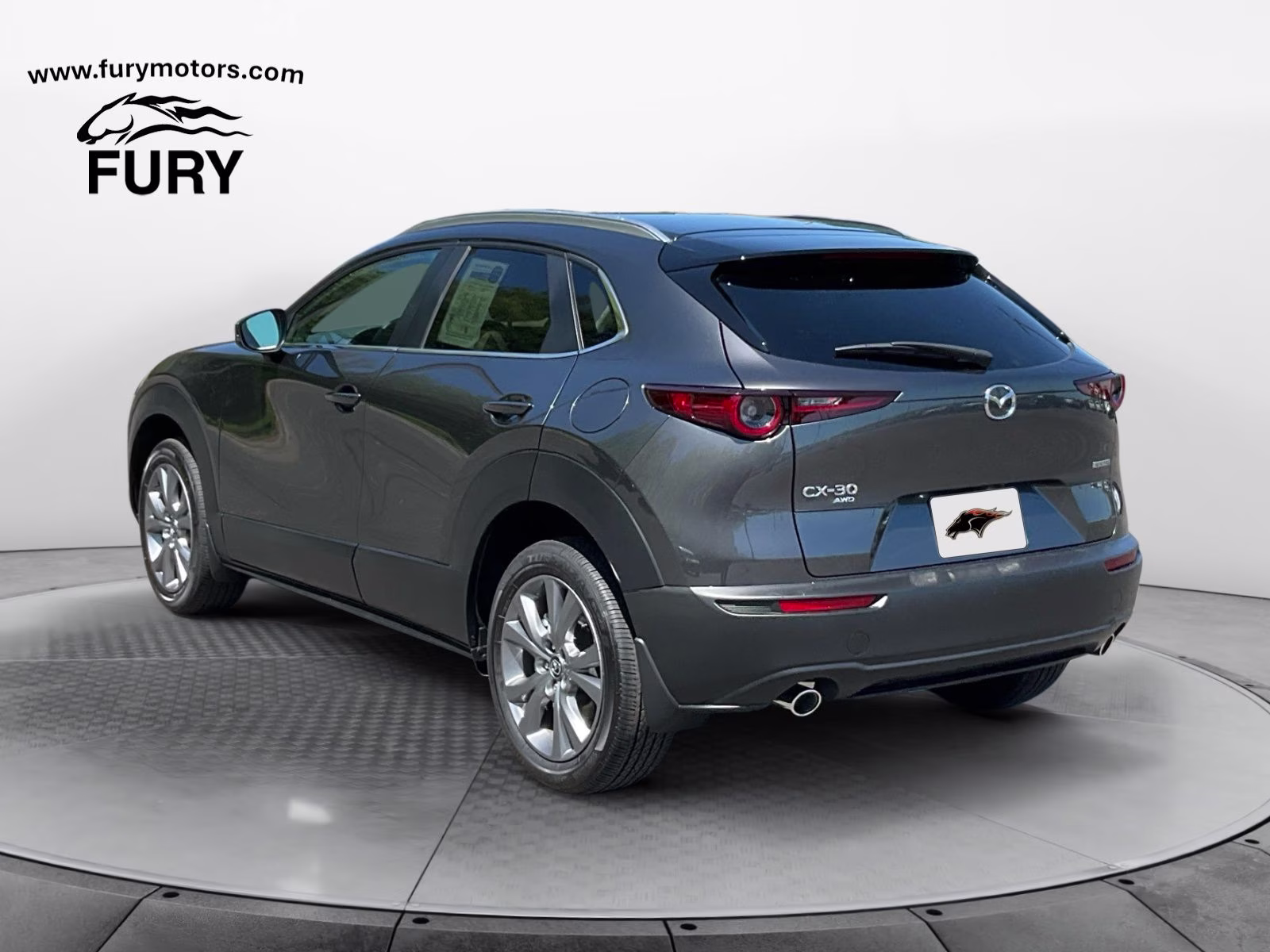 2025 Machine Gray Metallic Mazda CX-30 2.5 S Preferred Package AWD SUV