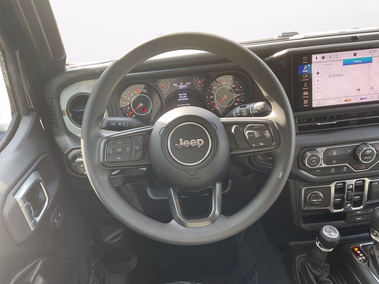 2026 Black Clearcoat Jeep Wrangler Sport 4X4 SUV