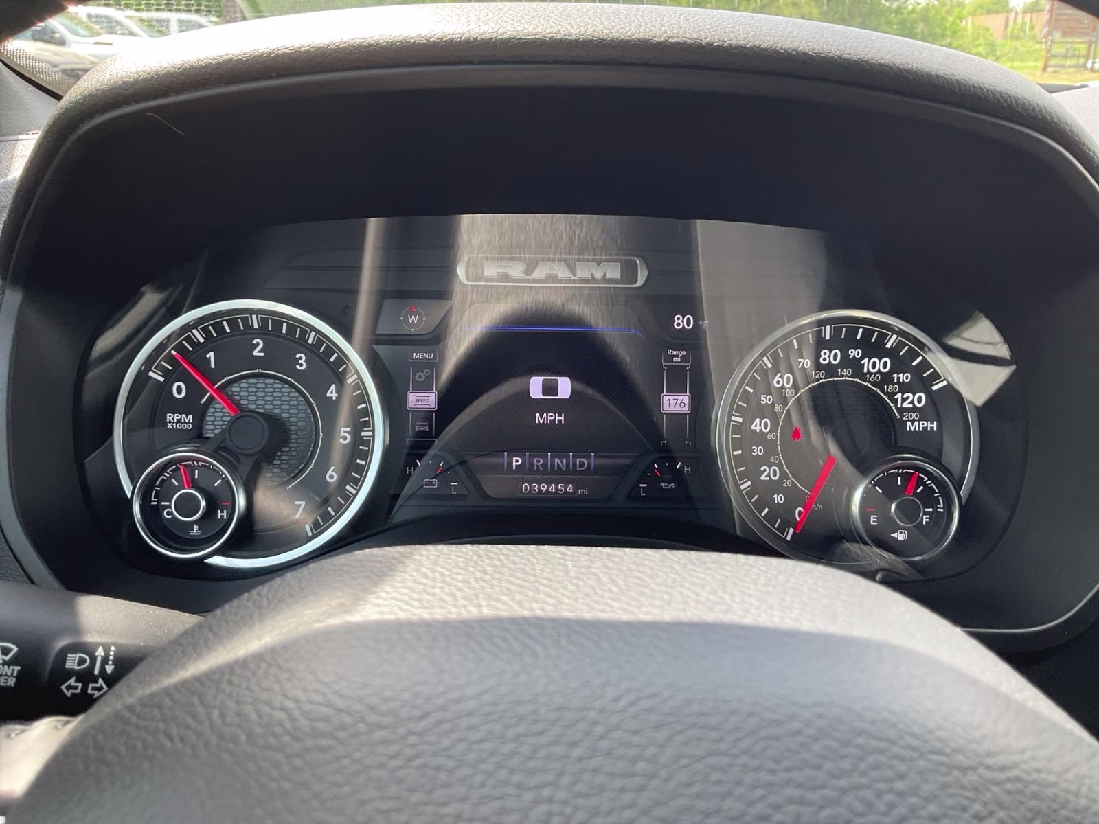 2023 Delmonico Red Pearlcoat Ram 1500 Big Horn/Lone Star 4X4 Truck