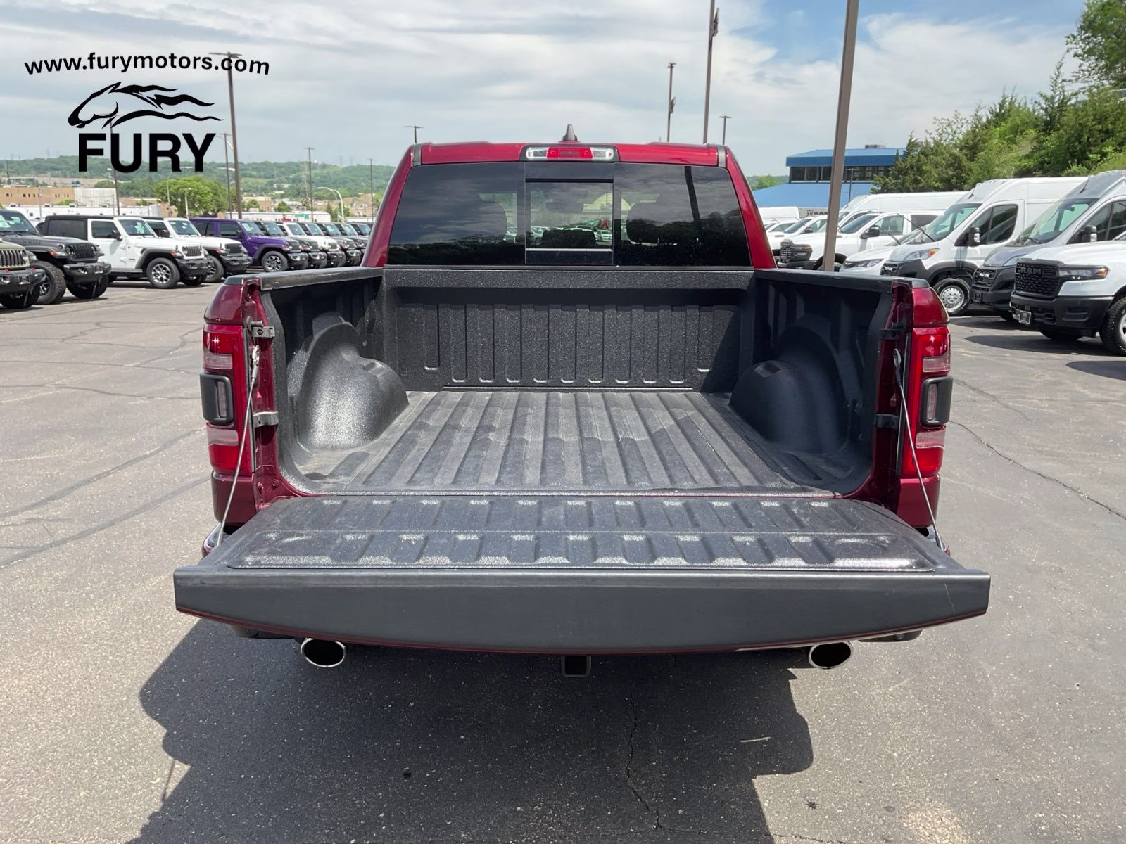 2023 Delmonico Red Pearlcoat Ram 1500 Big Horn/Lone Star 4X4 Truck