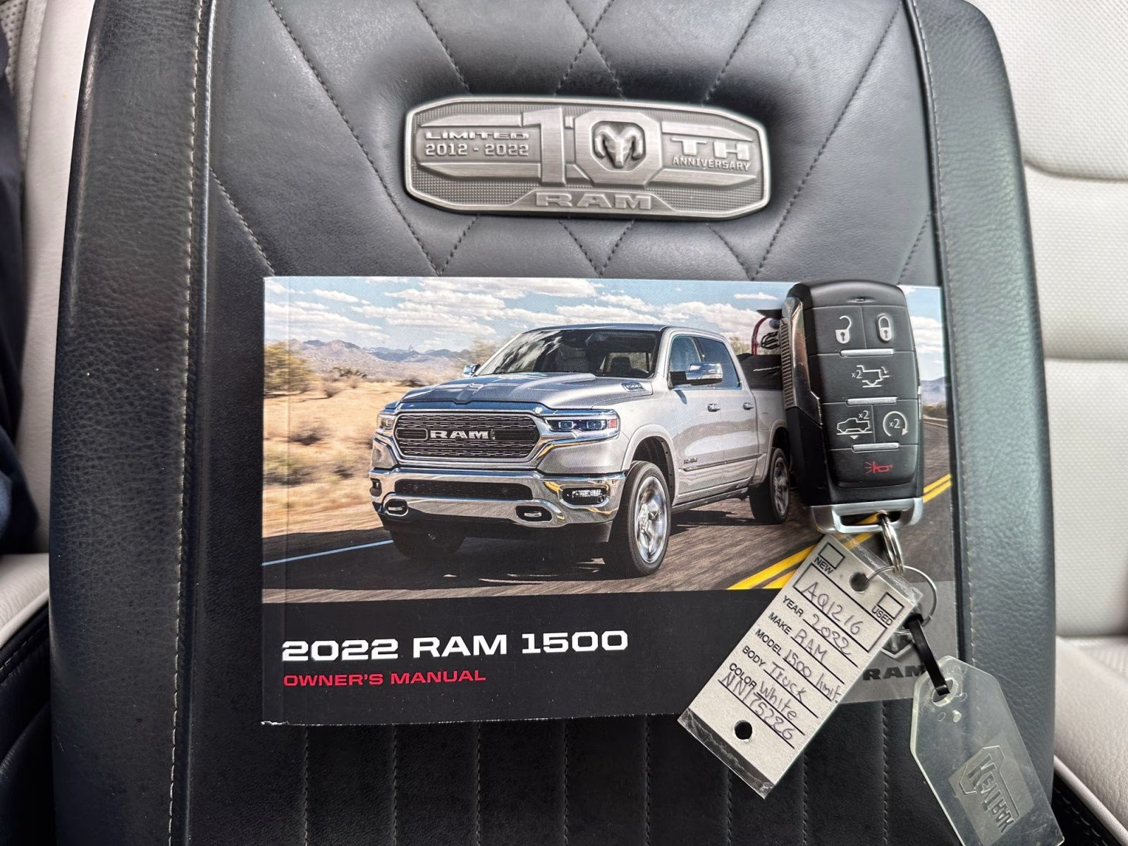 2022 Bright White Clearcoat Ram 1500 Limited 4X4 Truck