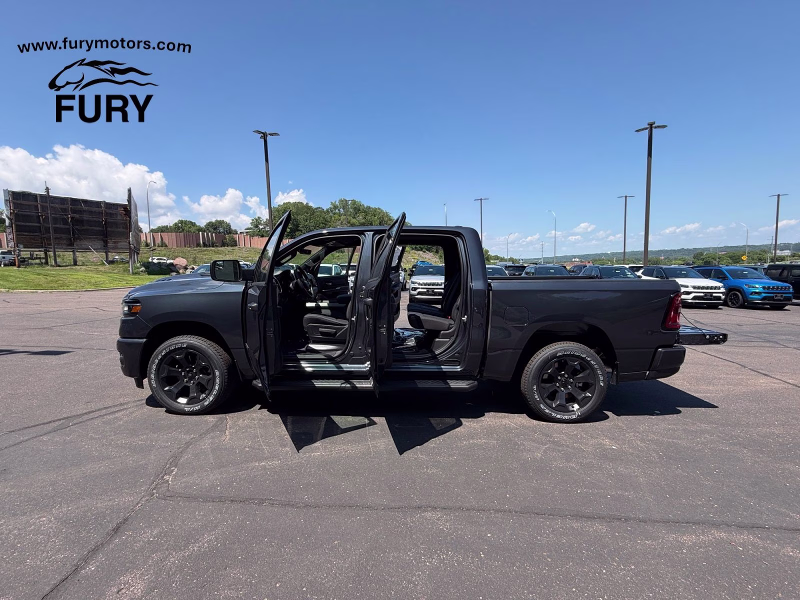 2026 Forged Blue Metallic Ram 1500 Express 4X4 Truck