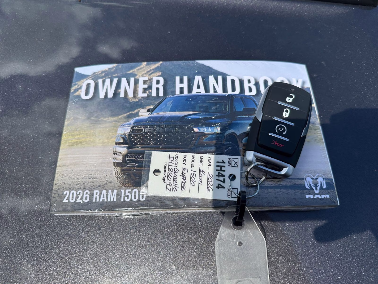 2026 Granite Crystal Metallic Clearcoat Ram 1500 Express 4X4 Truck