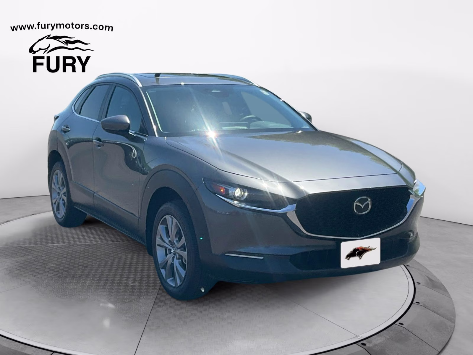 2025 Machine Gray Metallic Mazda CX-30 2.5 S Preferred Package AWD SUV
