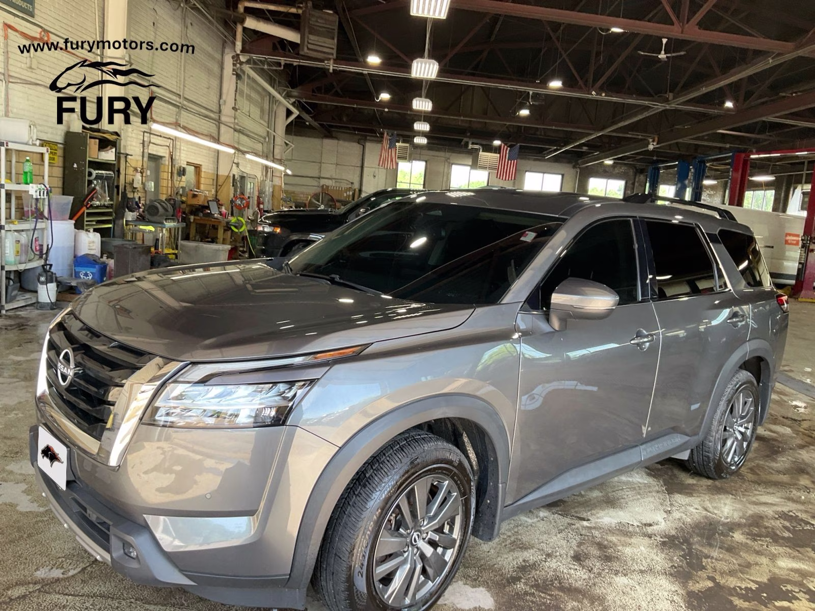 2022 Gray Nissan Pathfinder SV 4X4 SUV