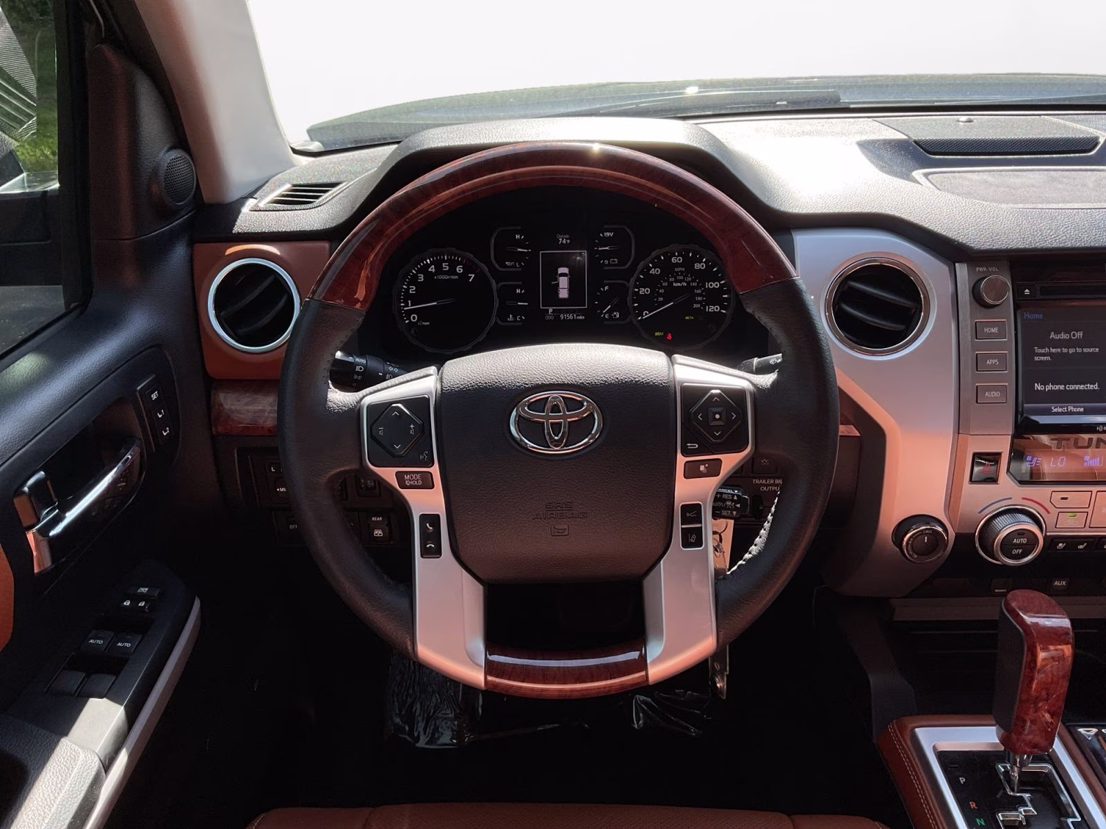 2018 Black Toyota Tundra Platinum 4X4 Truck