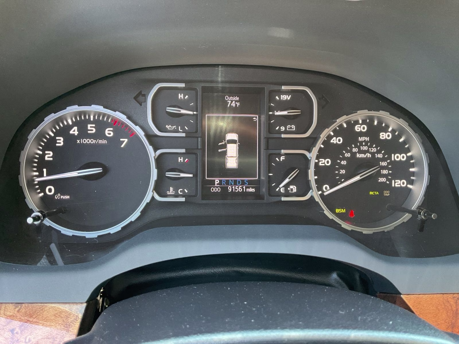 2018 Black Toyota Tundra Platinum 4X4 Truck