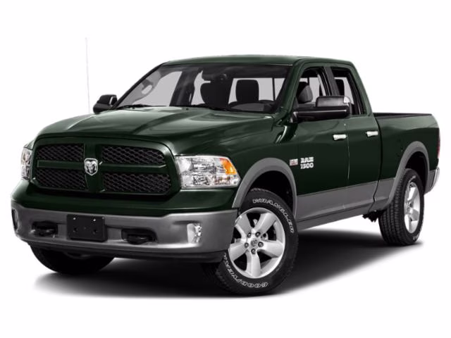 2015 Black Forest Green Pearlcoat Ram 1500 Big Horn 4X4 Truck
