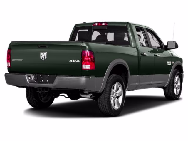 2015 Black Forest Green Pearlcoat Ram 1500 Big Horn 4X4 Truck
