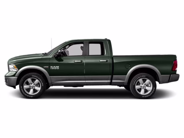 2015 Black Forest Green Pearlcoat Ram 1500 Big Horn 4X4 Truck