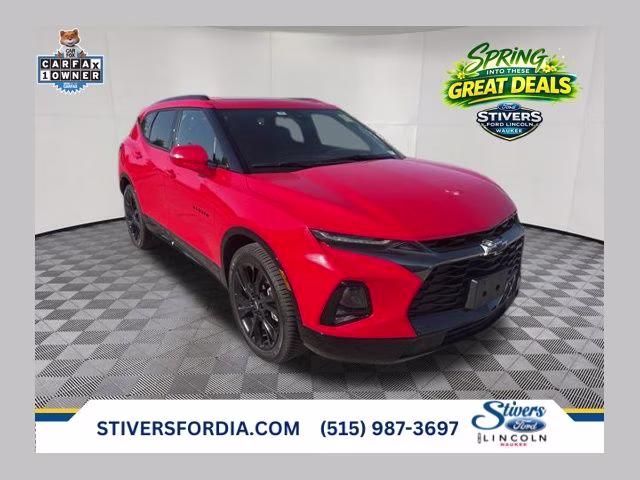 2020 Red Hot Chevrolet Blazer RS AWD SUV