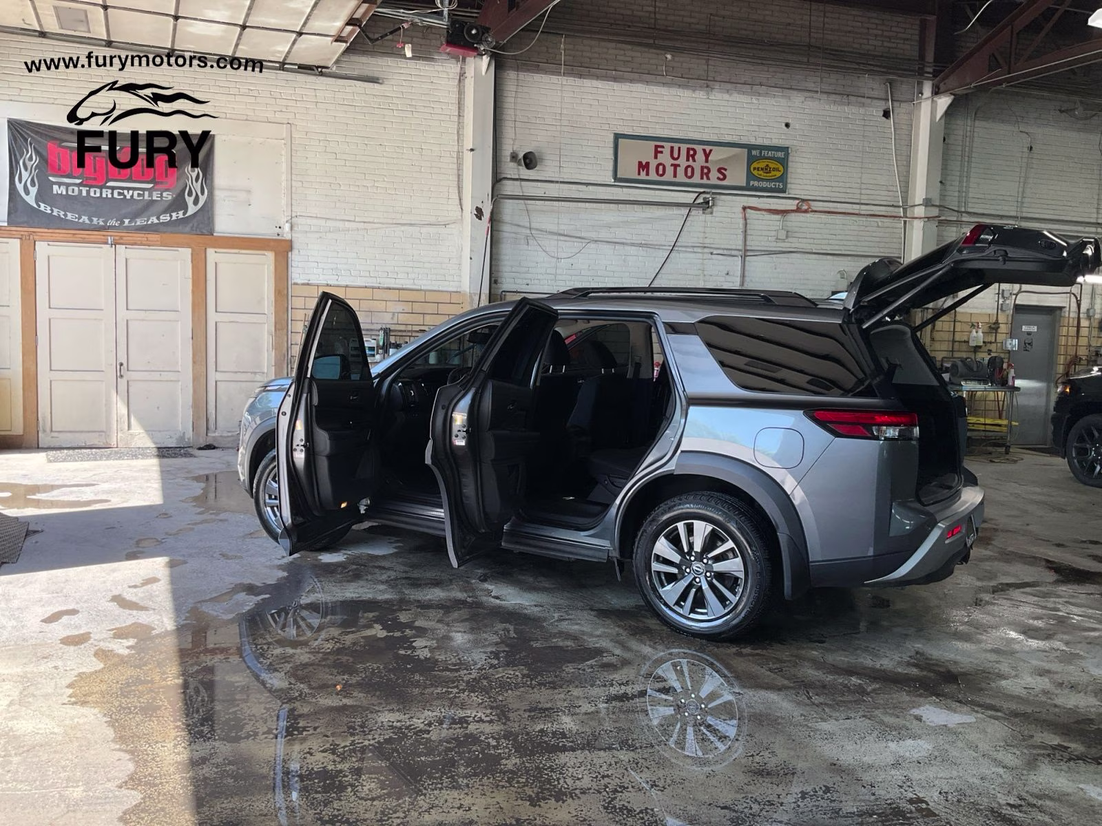 2022 Gray Nissan Pathfinder SV 4X4 SUV
