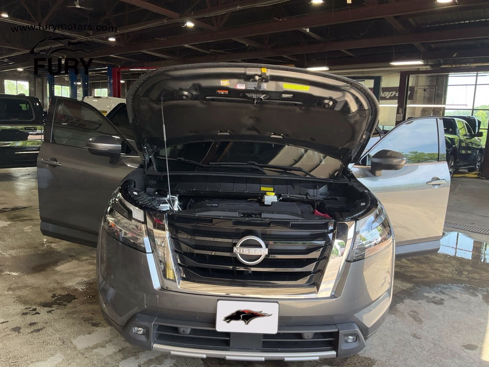 2022 Gray Nissan Pathfinder SV 4X4 SUV