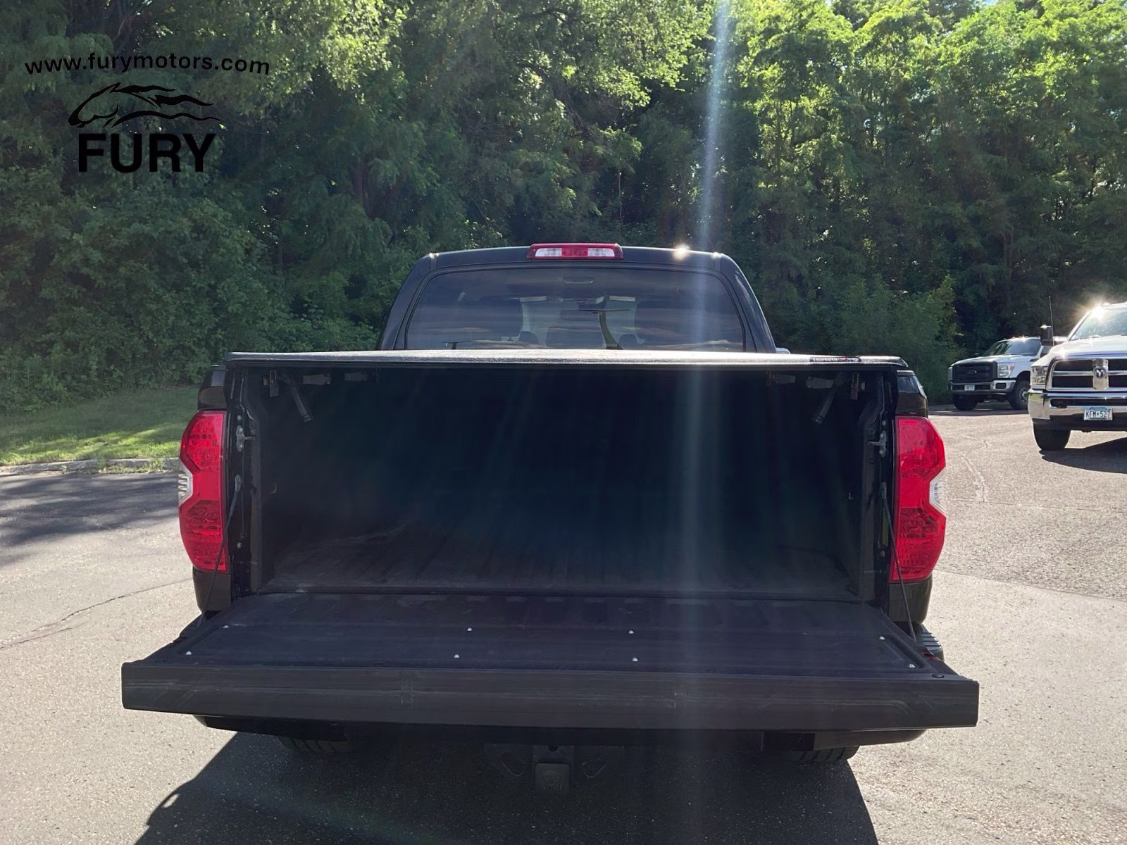 2018 Black Toyota Tundra Platinum 4X4 Truck