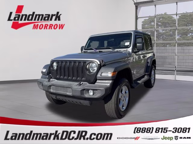 2018 Billet Silver Metallic Clearcoat Jeep Wrangler Sport 4X4 Convertible