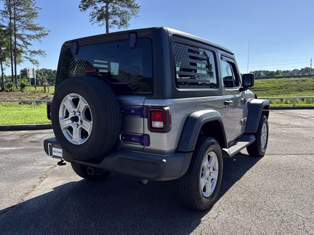 2018 Billet Silver Metallic Clearcoat Jeep Wrangler Sport 4X4 Convertible