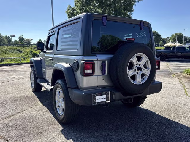 2018 Billet Silver Metallic Clearcoat Jeep Wrangler Sport 4X4 Convertible