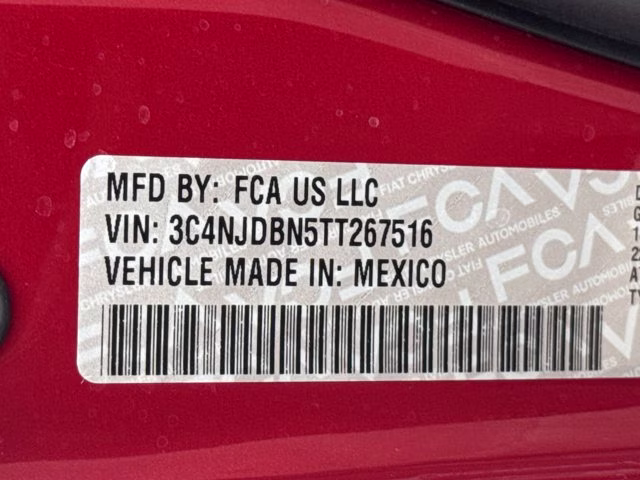 2026 Red Hot Pearlcoat Jeep Compass Latitude Altitude 4X4 SUV