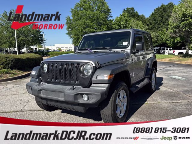 2018 Billet Silver Metallic Clearcoat Jeep Wrangler Sport 4X4 Convertible