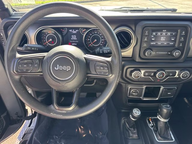 2018 Billet Silver Metallic Clearcoat Jeep Wrangler Sport 4X4 Convertible