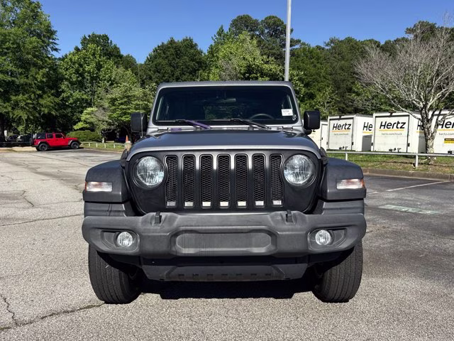2018 Billet Silver Metallic Clearcoat Jeep Wrangler Sport 4X4 Convertible