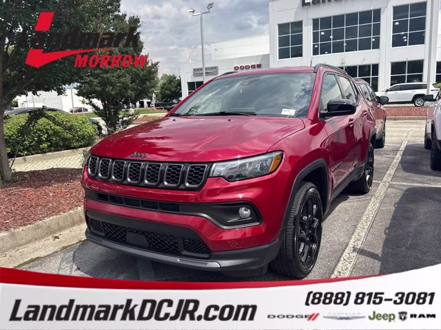 2026 Red Hot Pearlcoat Jeep Compass Latitude Altitude 4X4 SUV