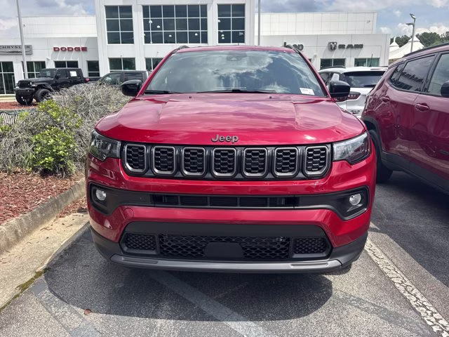 2026 Red Hot Pearlcoat Jeep Compass Latitude Altitude 4X4 SUV