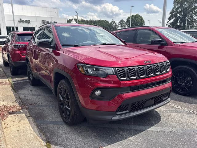 2026 Red Hot Pearlcoat Jeep Compass Latitude Altitude 4X4 SUV