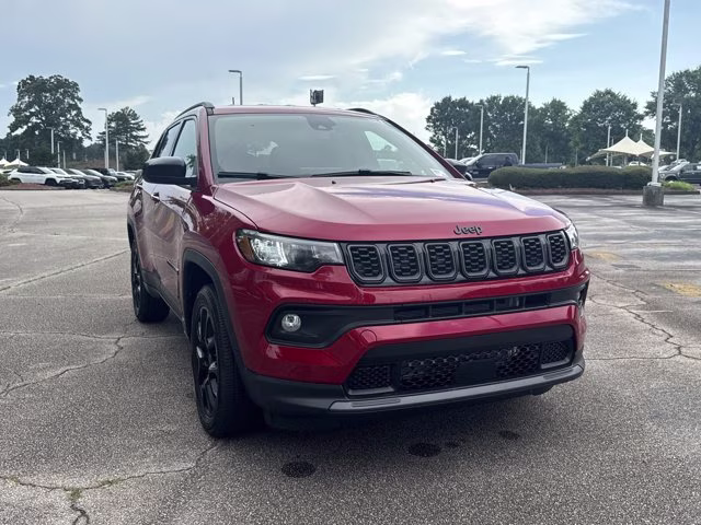 2026 Red Hot Pearlcoat Jeep Compass Latitude Altitude 4X4 SUV