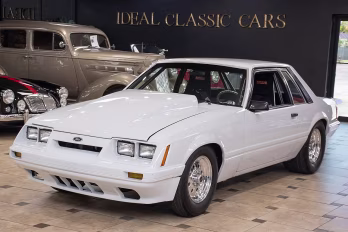 1986 White Ford Mustang Pro Street - 408C.I. Stroker Coupe