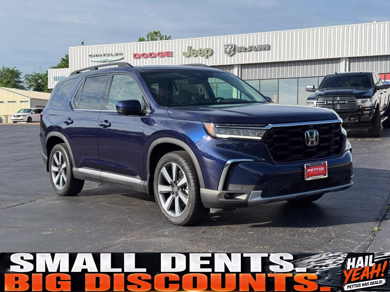 2023 Obsidian Blue Pearl Honda Pilot Elite AWD SUV