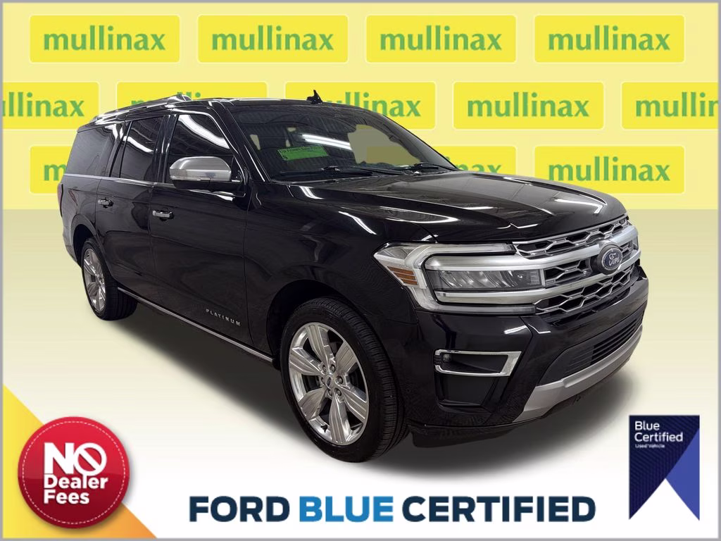 2022 Agate Black Metallic Ford Expedition Max Platinum RWD SUV