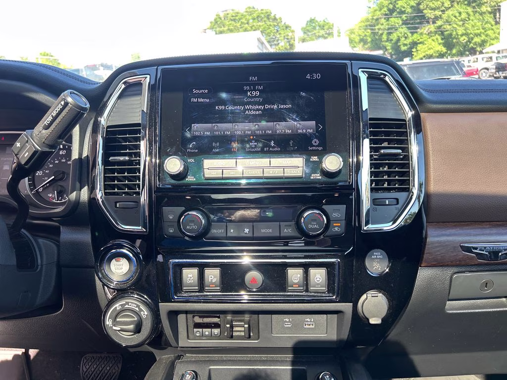 2024 Pearl White Tricoat Nissan Titan Platinum Reserve 4X4 Truck
