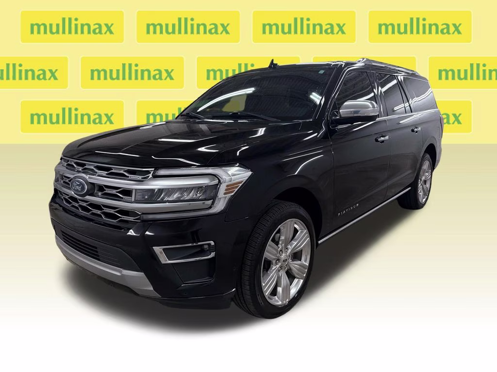 2022 Agate Black Metallic Ford Expedition Max Platinum RWD SUV