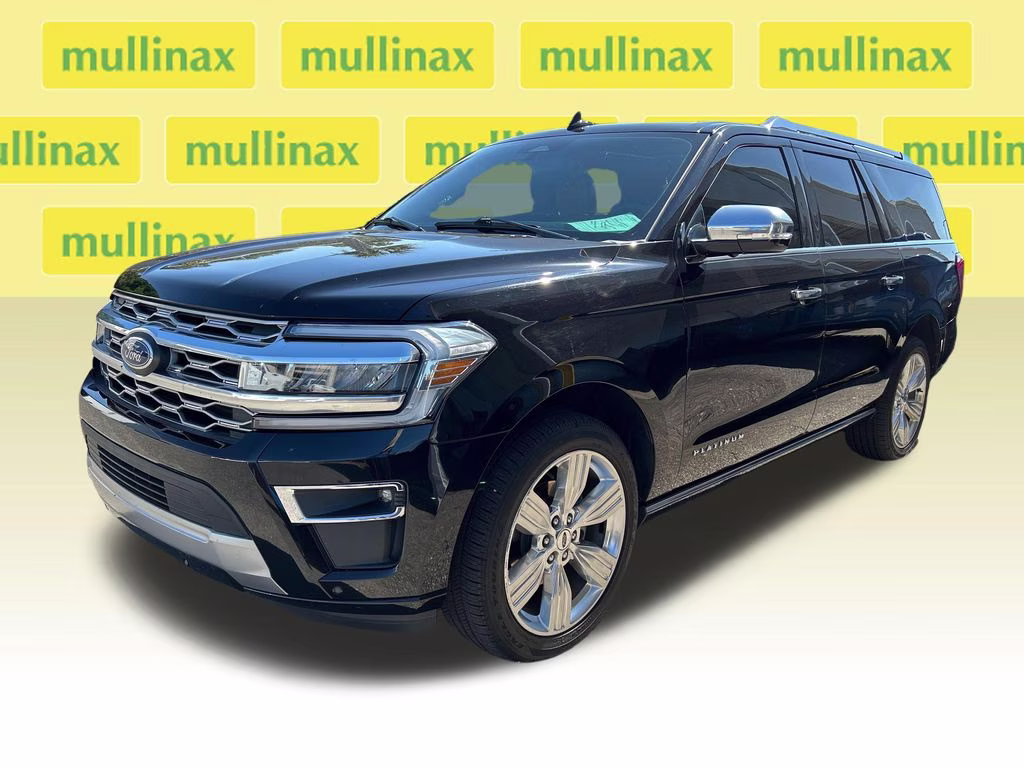 2022 Agate Black Metallic Ford Expedition Max Platinum RWD SUV