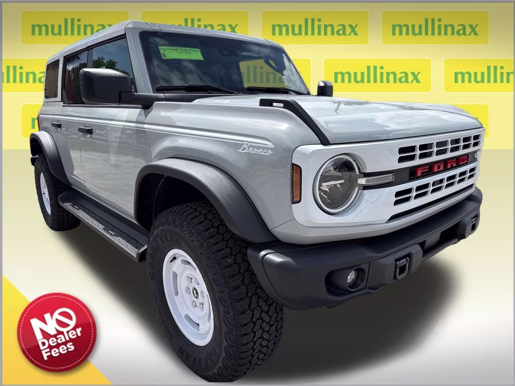 2026 Avalanche Gray Ford Bronco Heritage Edition 4X4 SUV
