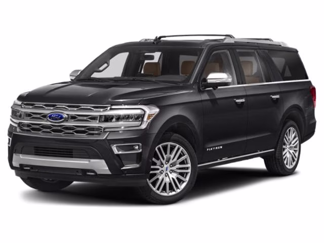 2022 Black Metallic Ford Expedition Max Platinum RWD SUV