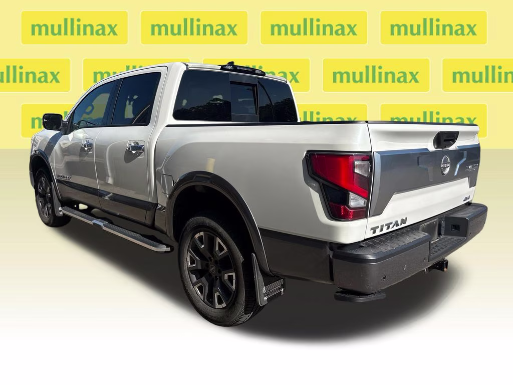 2024 Pearl White Tricoat Nissan Titan Platinum Reserve 4X4 Truck