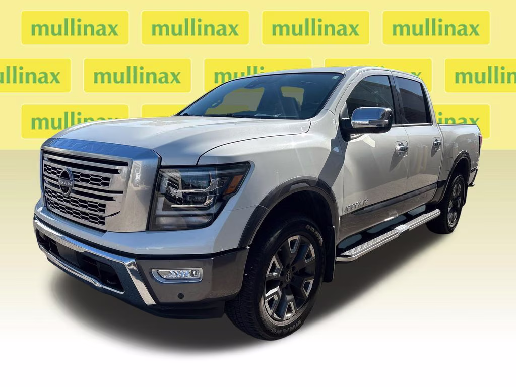 2024 Pearl White Tricoat Nissan Titan Platinum Reserve 4X4 Truck