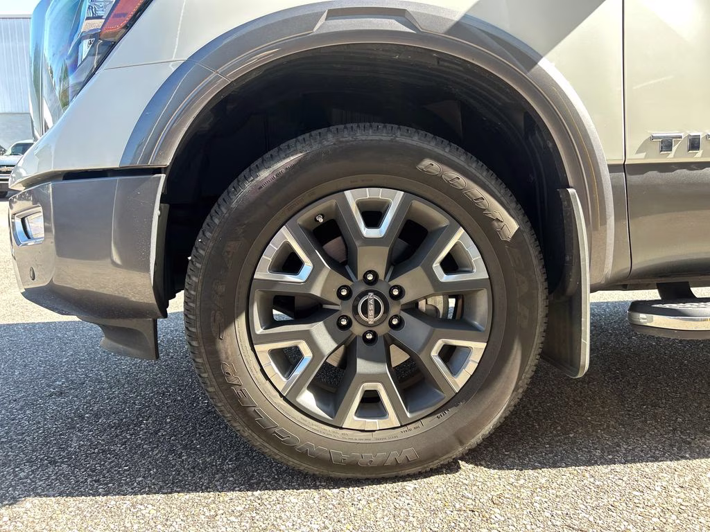 2024 Pearl White Tricoat Nissan Titan Platinum Reserve 4X4 Truck