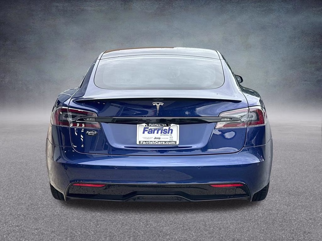 2021 Deep Blue Metallic Tesla Model S Plaid AWD Hatchback