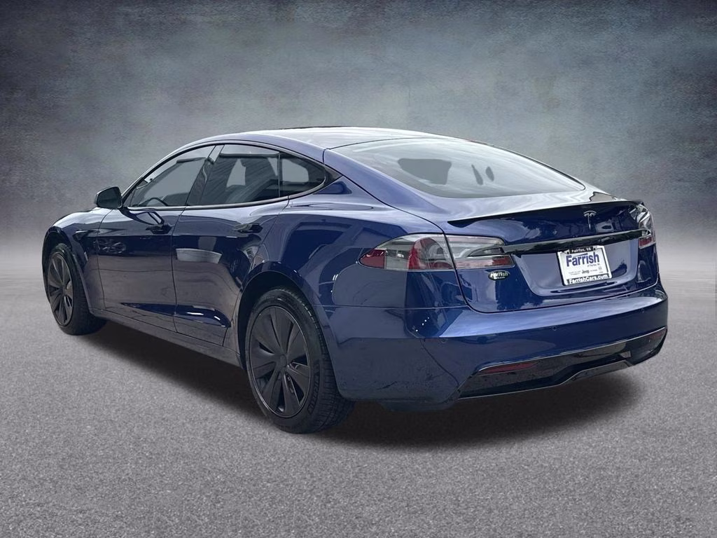 2021 Deep Blue Metallic Tesla Model S Plaid AWD Hatchback